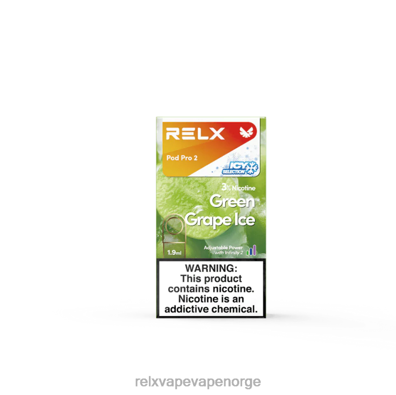 RELX pod pro 2 - 3 pods grønne druer F886N118 RELX Order Online