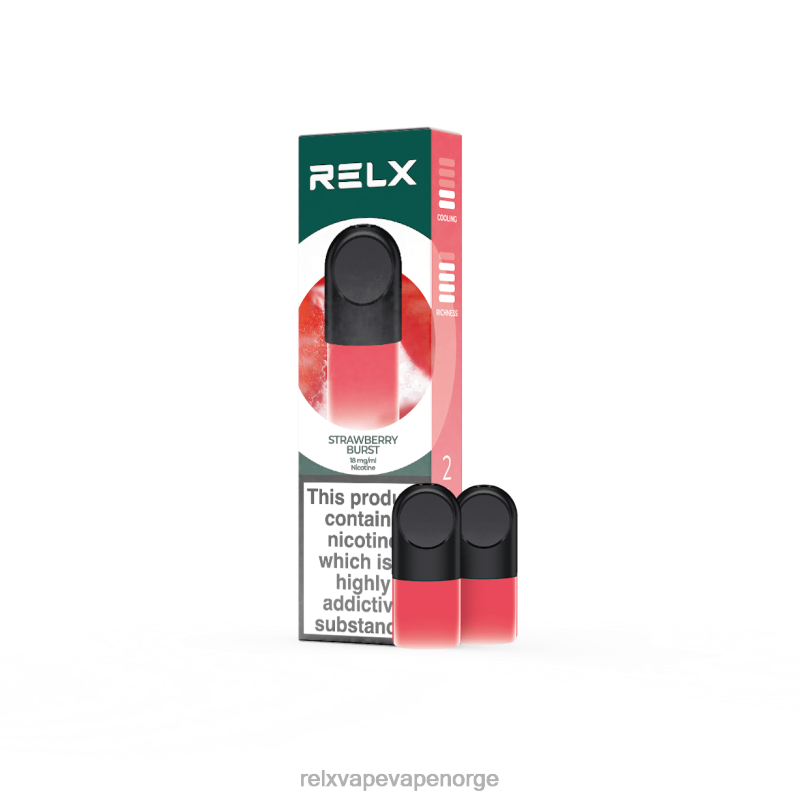 RELX pod jordbærsprengning F886N34 RELX Vape Pods