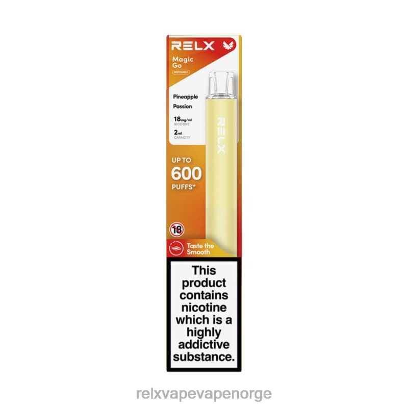 RELX MagicGo ga600 ananas lidenskap F886N39 Order RELX Pods