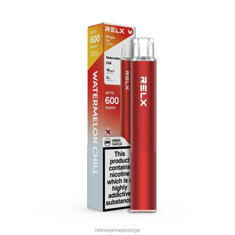RELX MagicGo ga600 vannmelon chill F886N45 RELX Vape Oslo