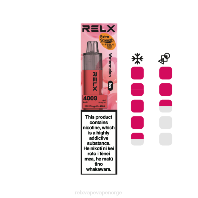 Relx Pods Flavors - RELX MagicGo 4000 engangsvape vannmelon (is) 8D4F7
