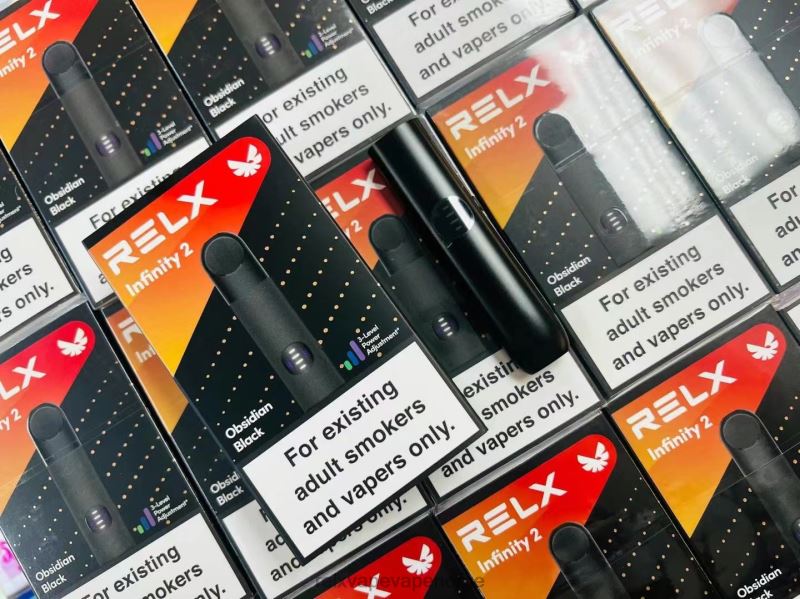 RELX Infinity 2 vape enheter obsidian svart F886N66 RELX Pods For Sale