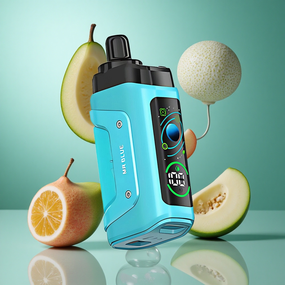 Blå Razz Bar 45000Puffs Justerbar Luftstrøm