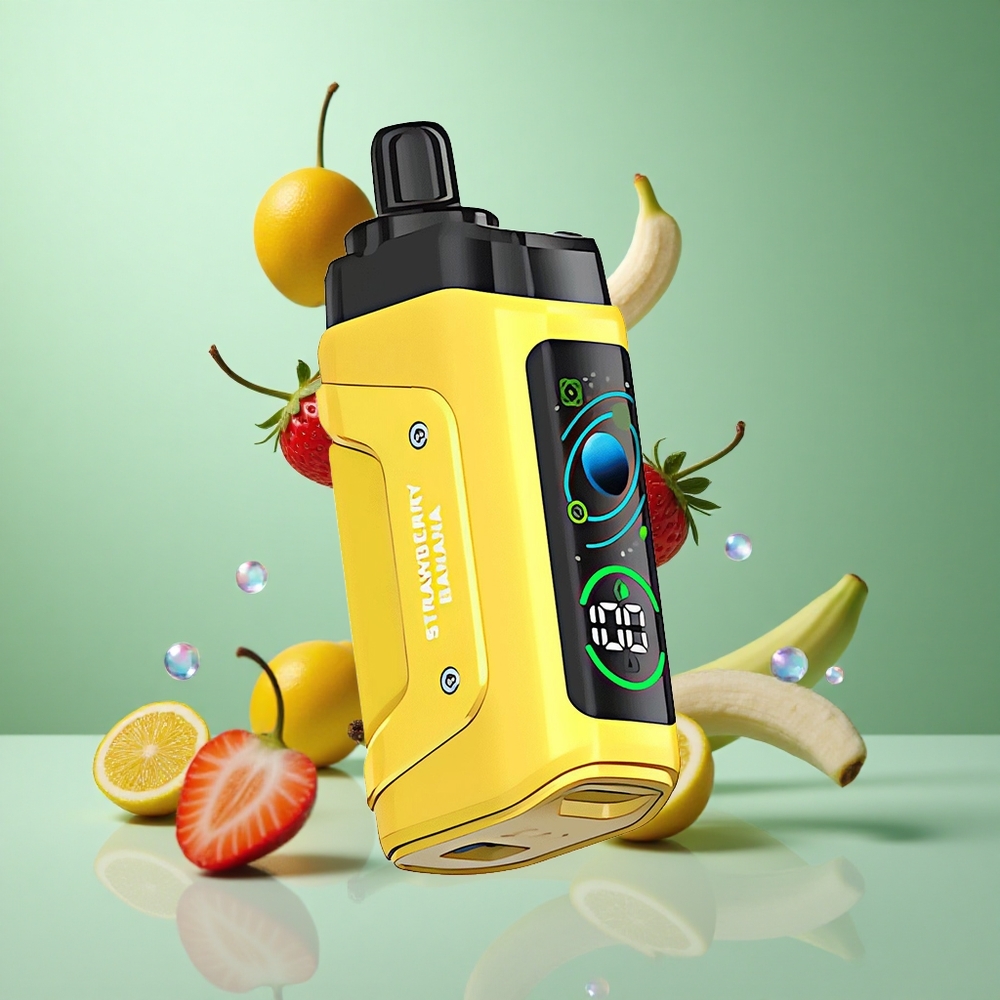 Jordbær Banan Razz Bar 45000 Puffs Opptil 45000 Puffs