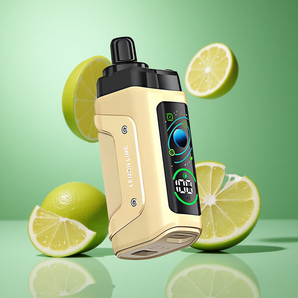 Sitron Lime Razz Bar 45000 Puffs Justerbar Luftstrøm