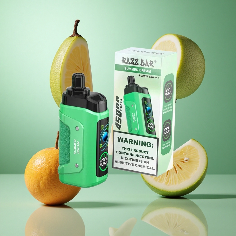 Sommerdrøm Razz Bar 45000 Puffs Justerbar Luftstrøm