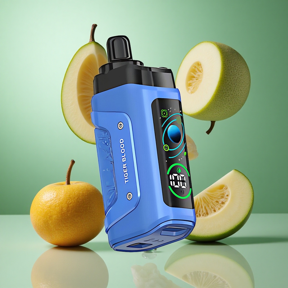 Tigerblod Razz Bar 45000 Puffs Justerbar Luftstrøm