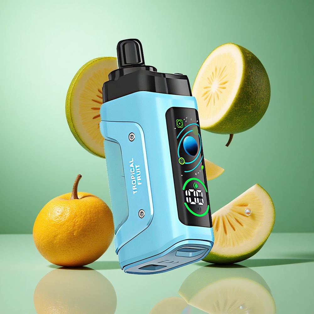 Tropisk Frukt Razz Bar 45000 Puffs Justerbar Luftstrøm