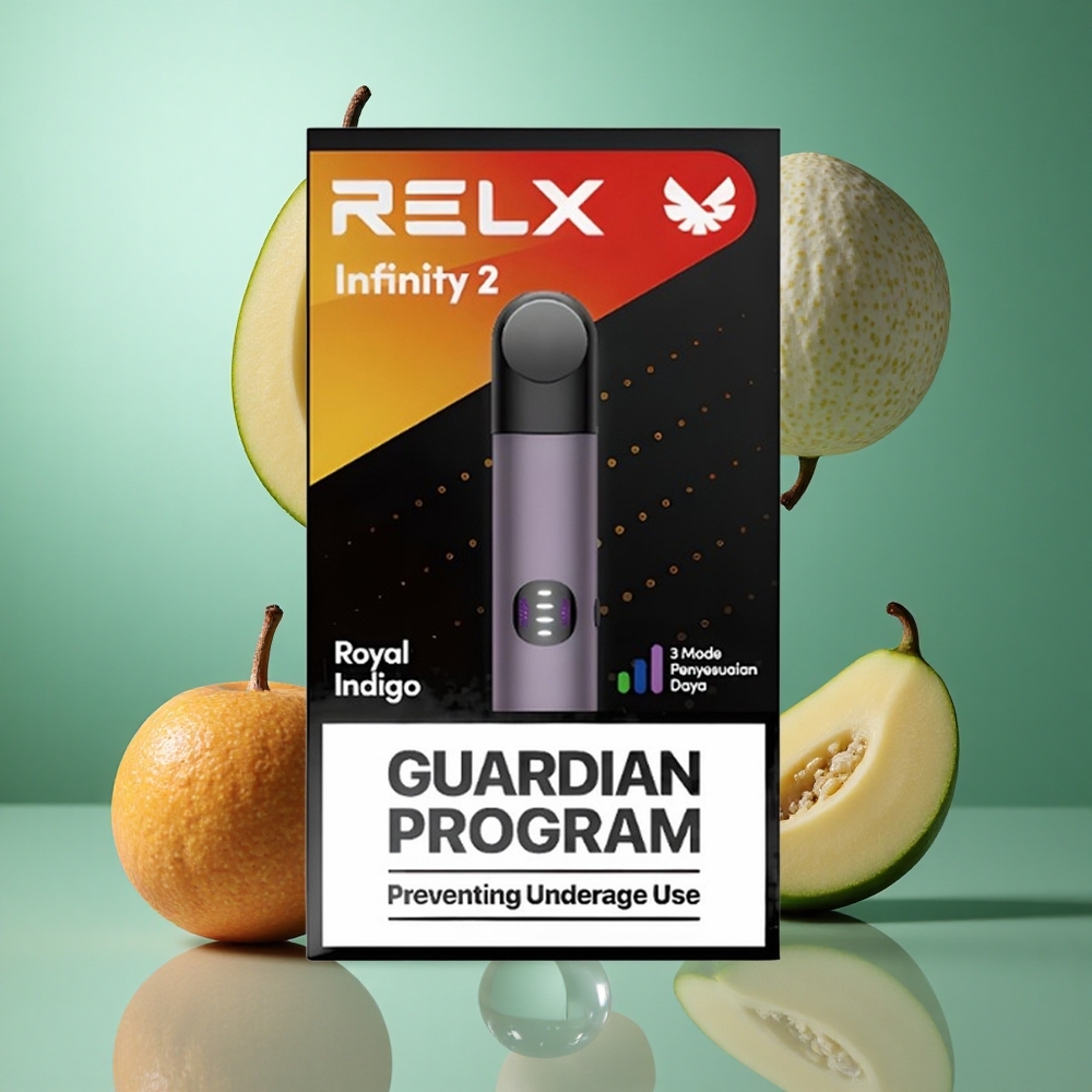 Kongeblå RELX Infinity 2 Vape Enhet med 1.9 ml kapasitet