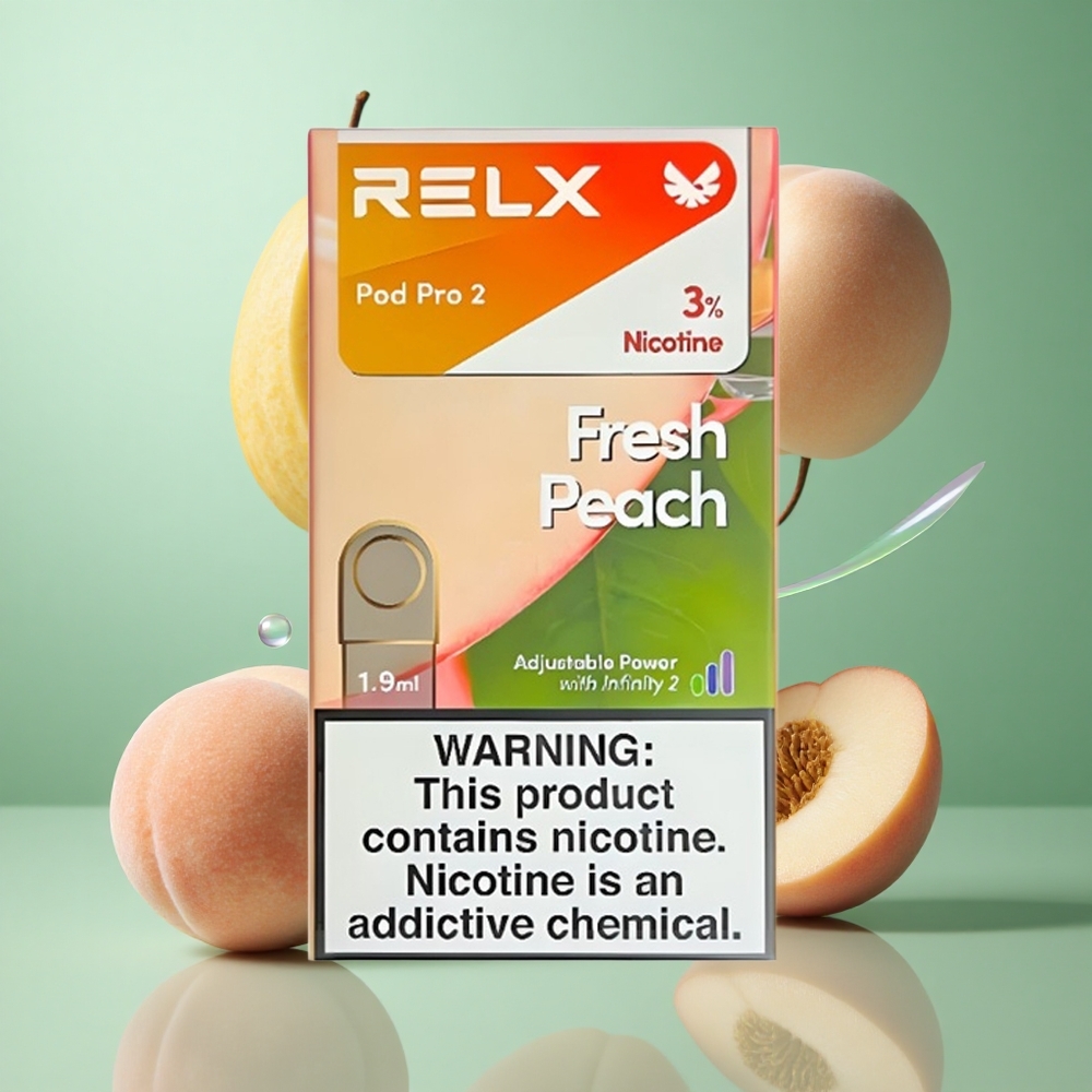 Fersken RELX Pod Pro 2 1.9ml 600 puff