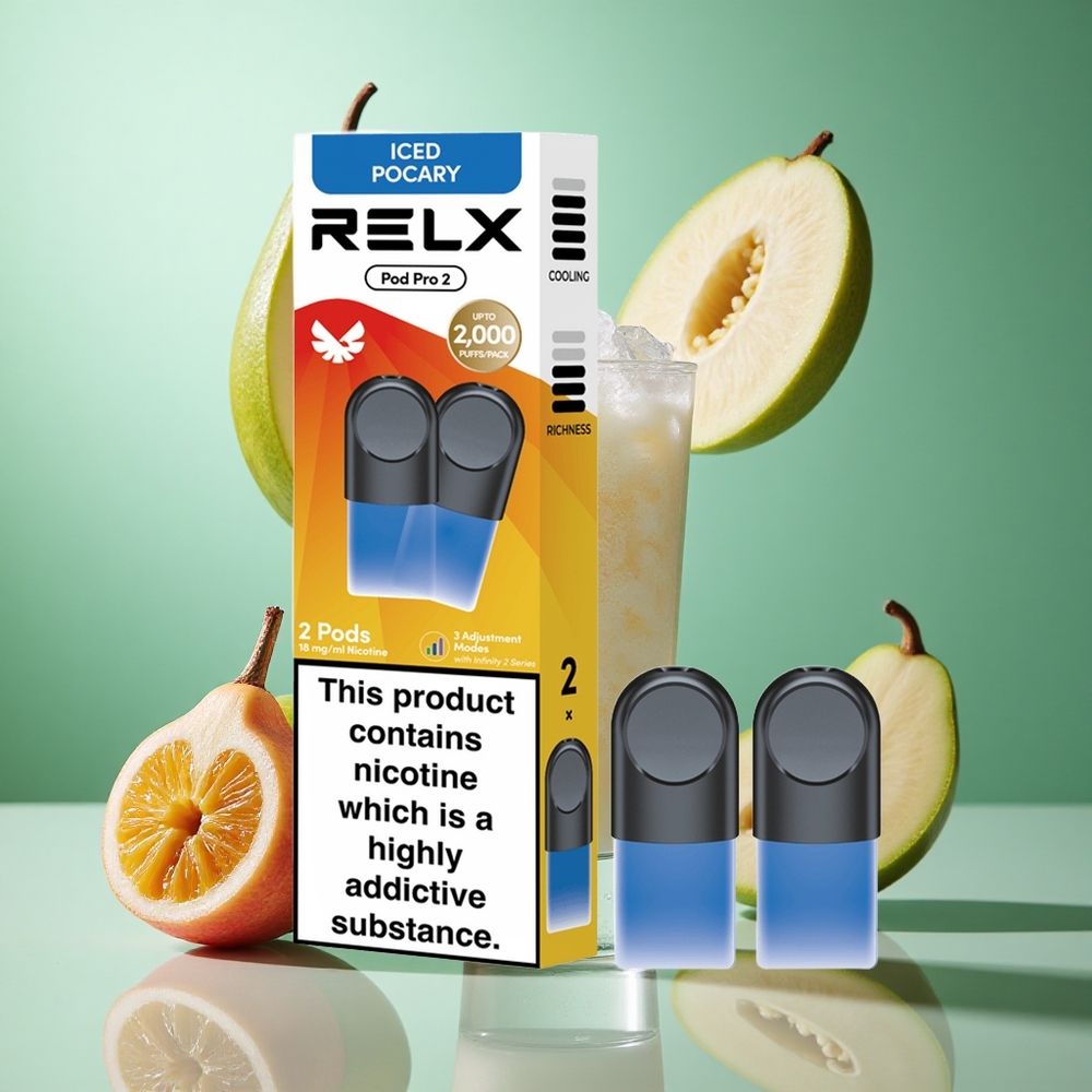 Isdrikk-Pocary RELX Pod Pro 2 1.9ml 600 puff
