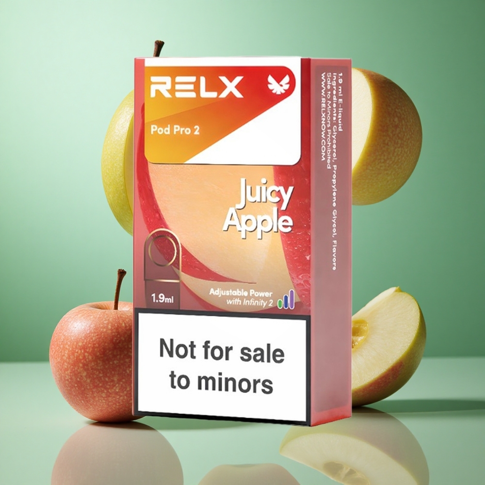 Saftig Eple RELX Pod Pro 2 Ports 1.9ml