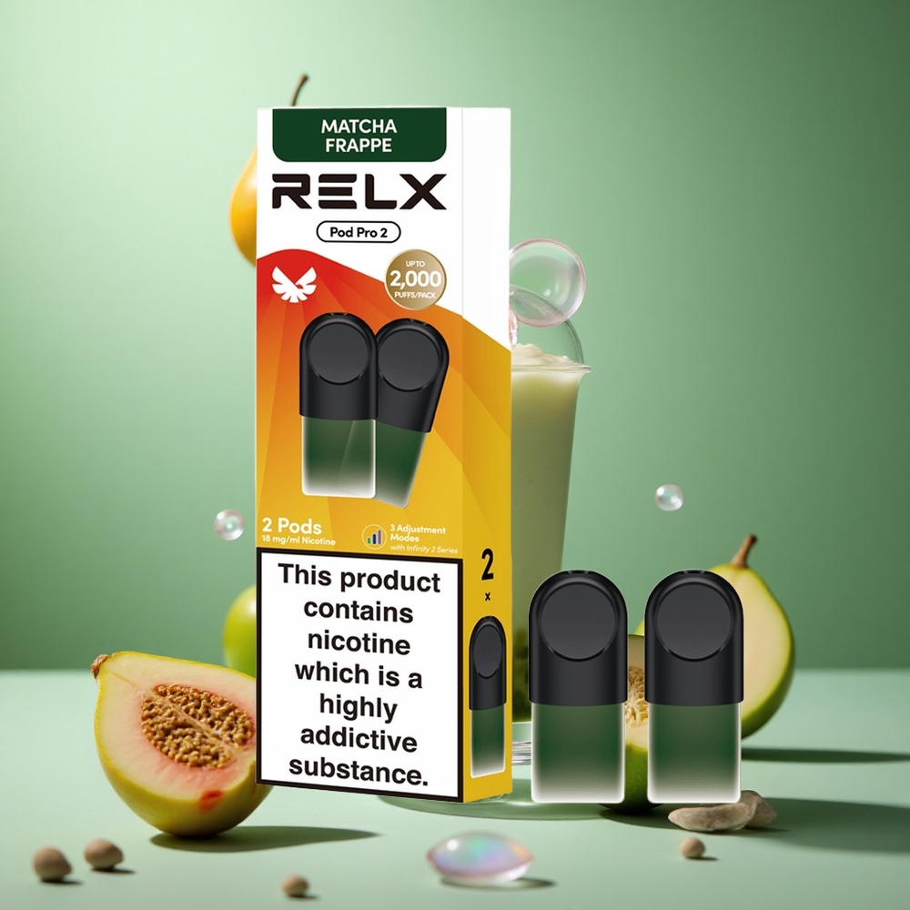 Te-Matcha Frappe Te RELX Pod Pro 2 1.9ml 600 puff