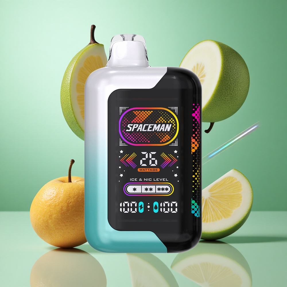 Frisk Mynte SMOK SPACEMAN SP40000 Engangsvape med 20ml e-væske og 40000 Puffs