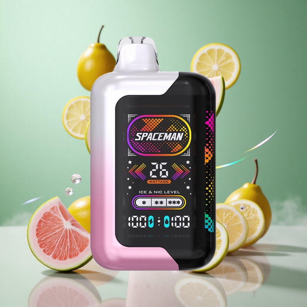 Rosa Sitronade SMOK SPACEMAN SP40000 Engangsvape med 20ml eVæske