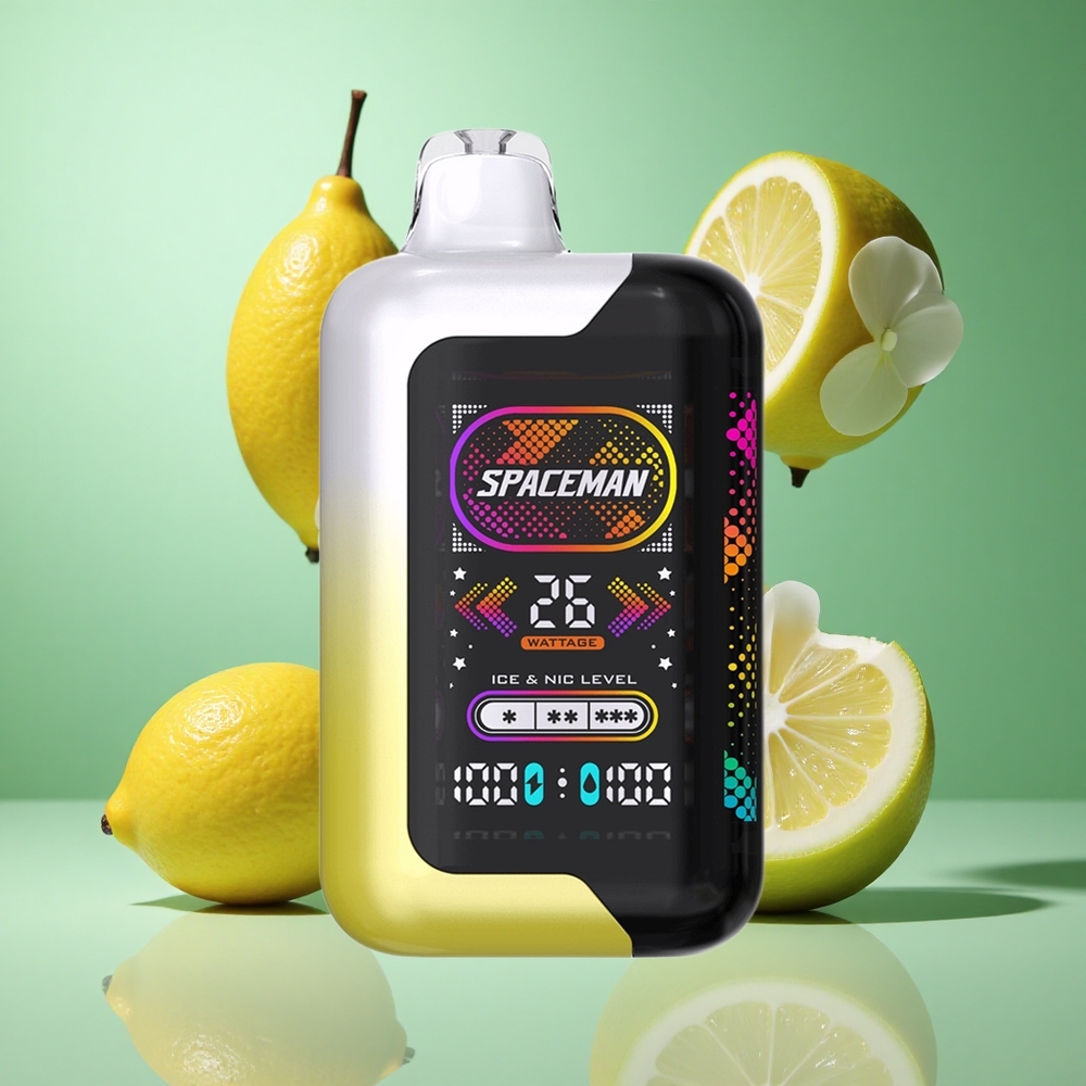 SMOK SPACEMAN SP40000 Engangsvape Sitron Pop med 20ml e-væske og 40000 puffs